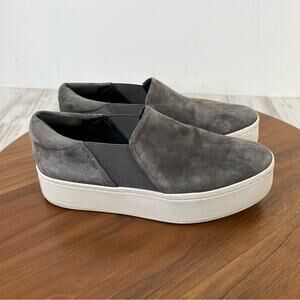 Vince Gray Suede Warren Sneaker size 5.5